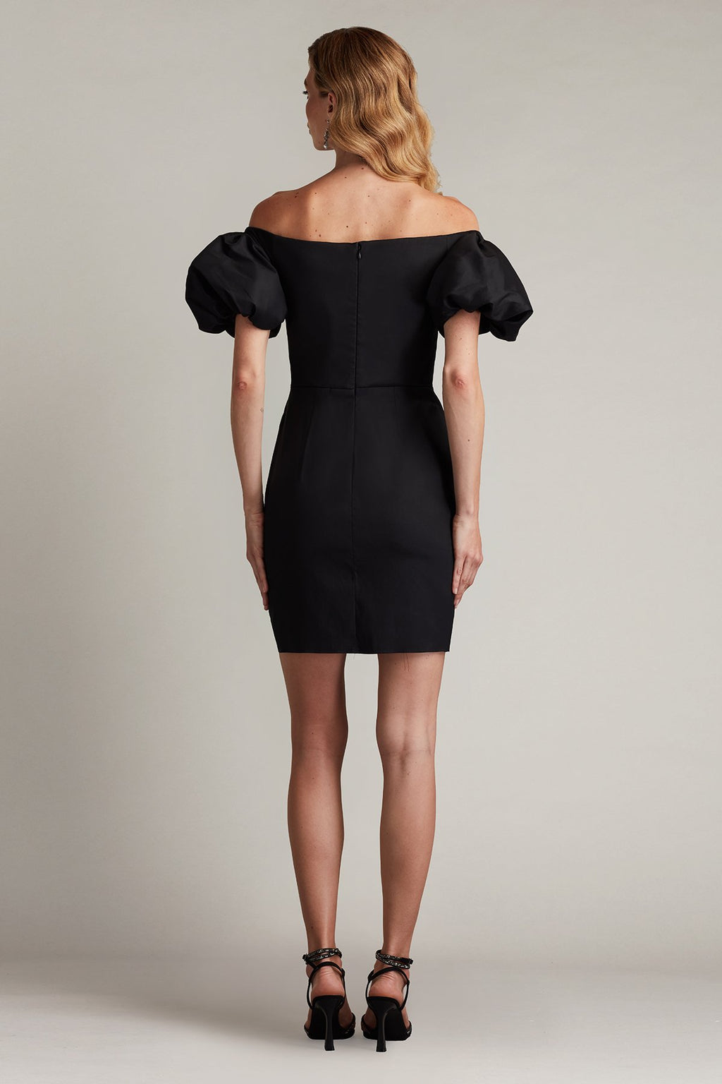 Sofie Puff Sleeve Mini Dress BLACK Tadashi Shoji Official Online Boutique Sofie Puff Sleeve Mini Dress BLACK Tadashi Shoji Official Online Boutique