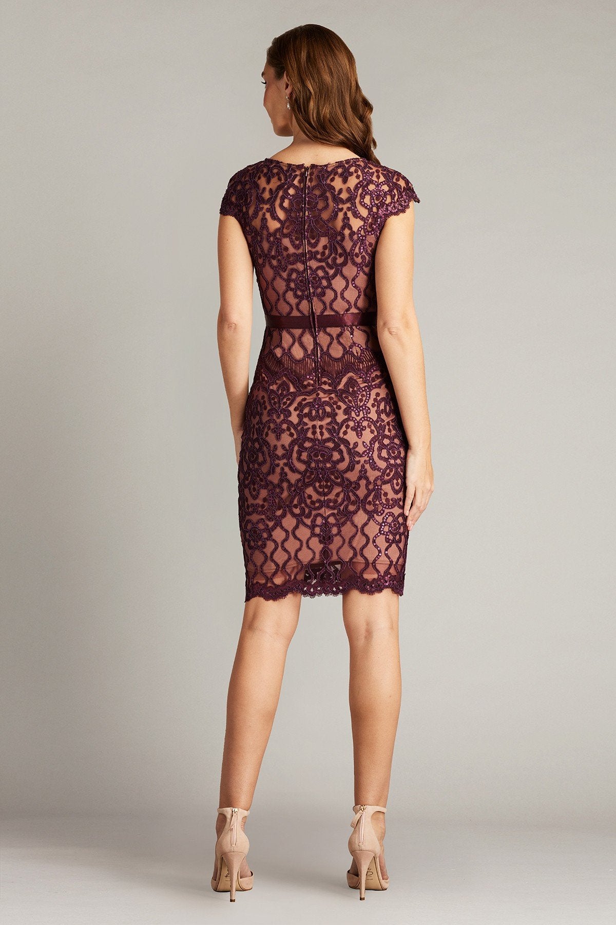 Miranda Sequin Embroidered Dress