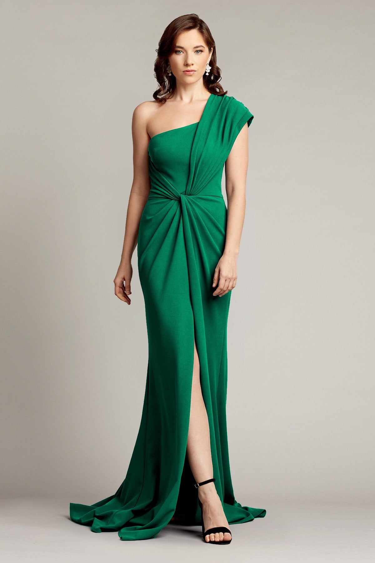 Bristol Draped Twist Knot Gown