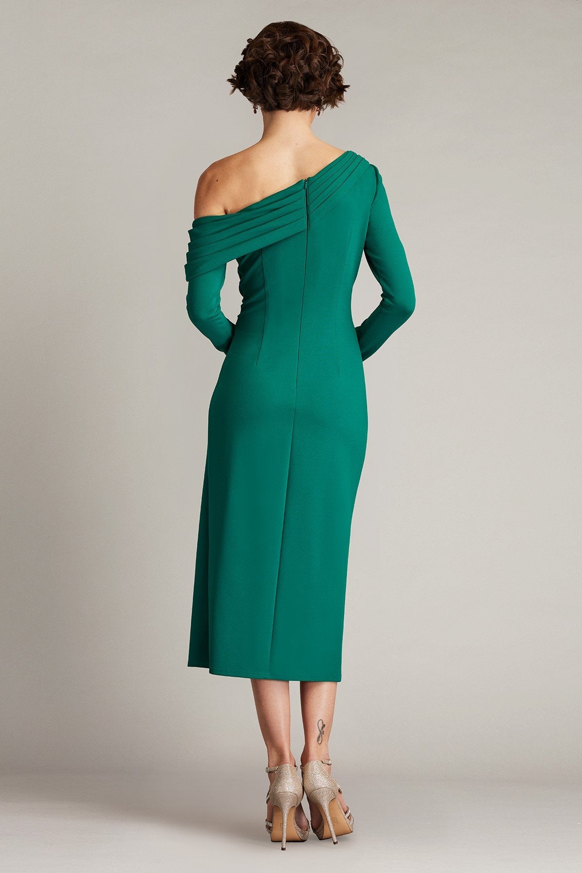 Blume Gathered Midi Dress