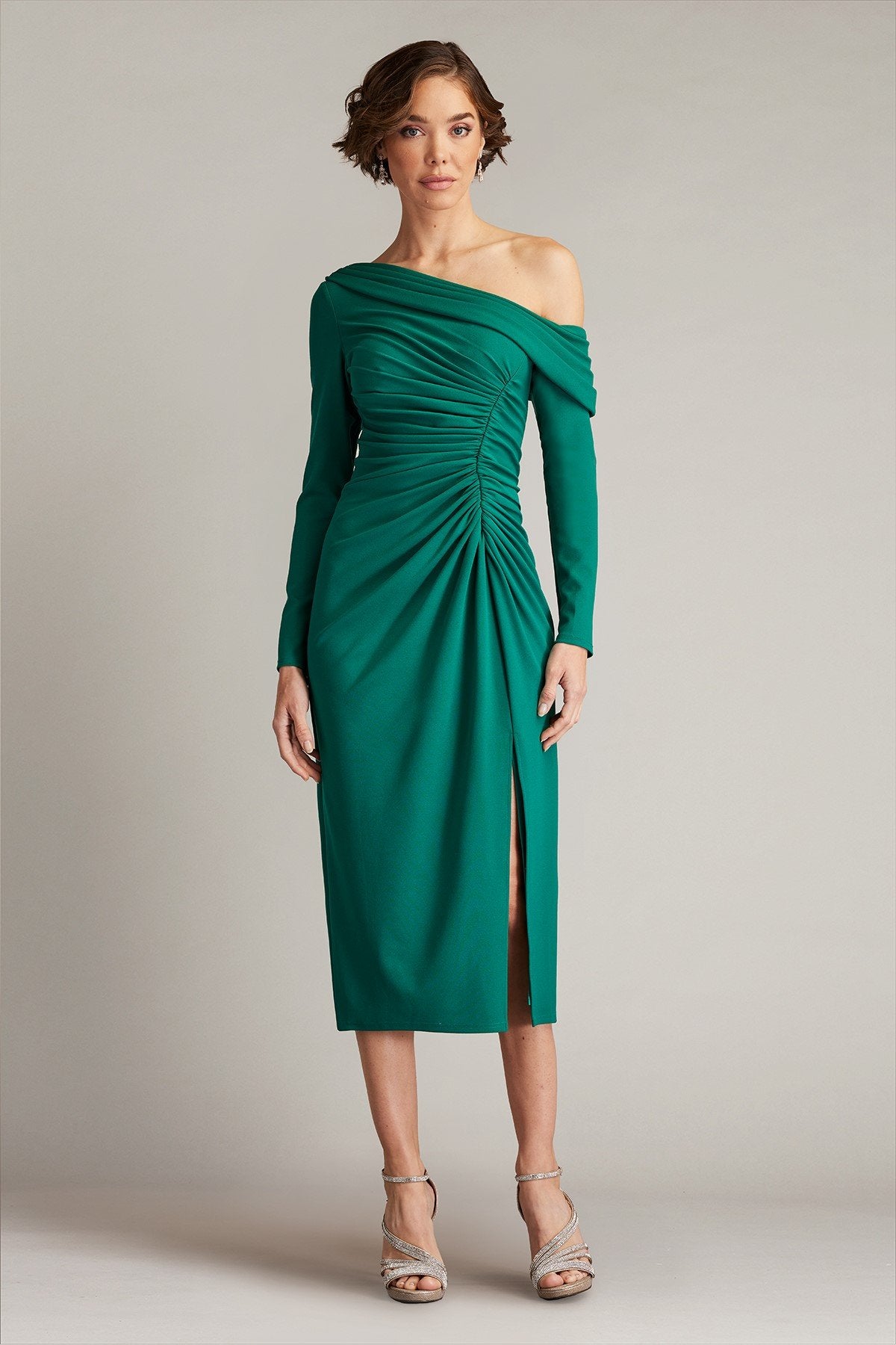 Blume Gathered Midi Dress