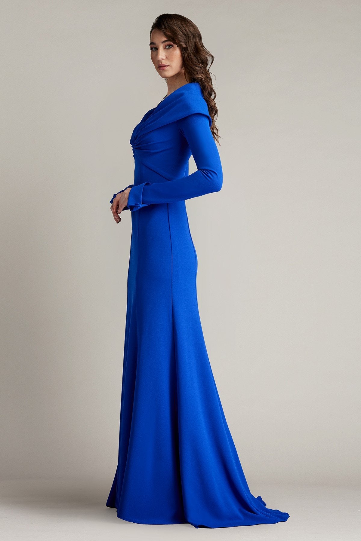 Pasco Portrait Collar Gown