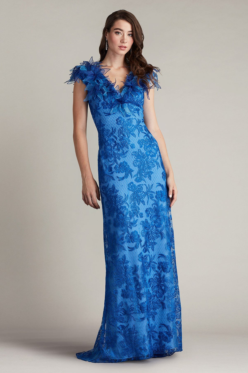 Liana Floral Embellished Gown