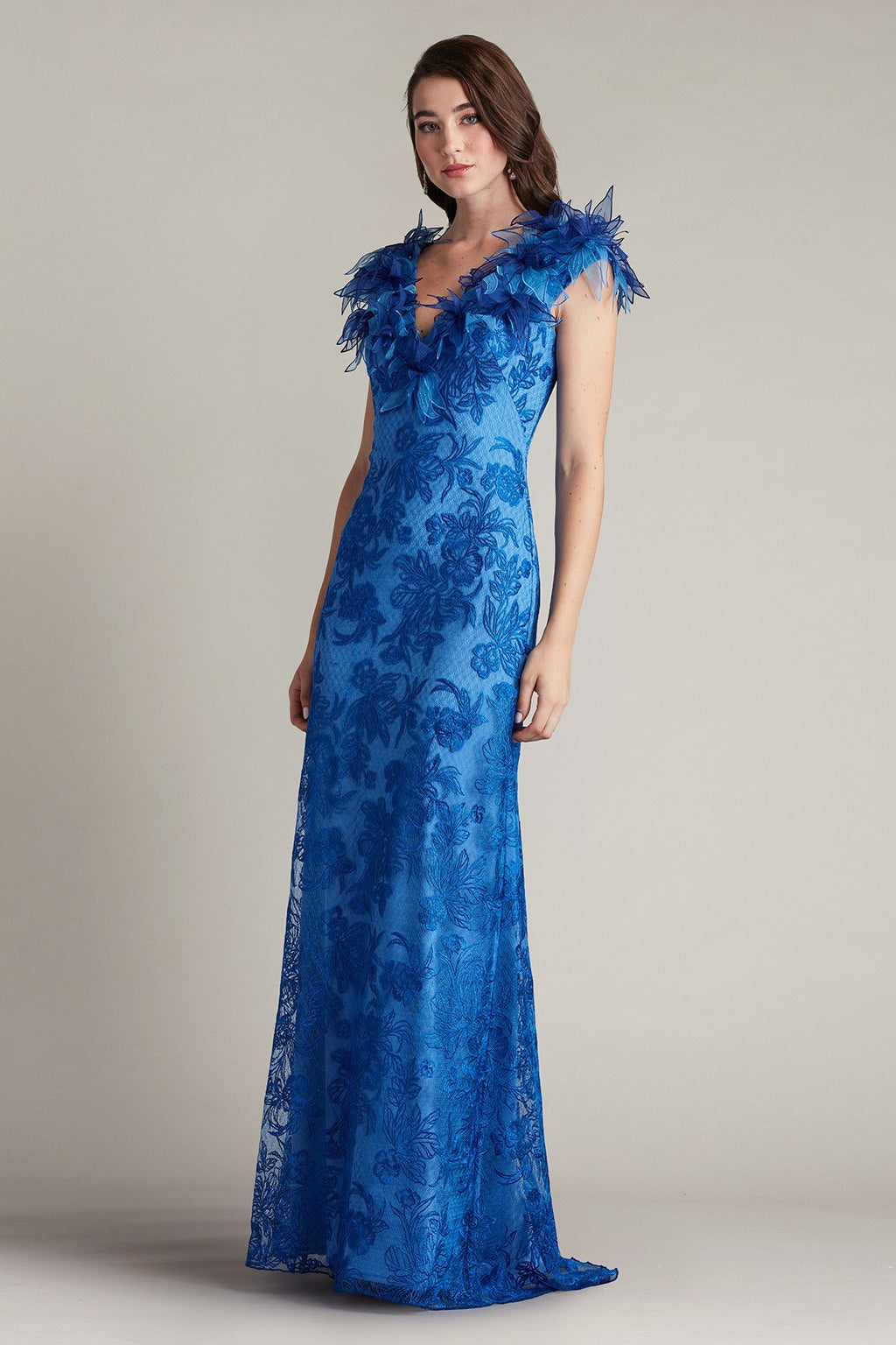 Liana Floral Embellished Gown