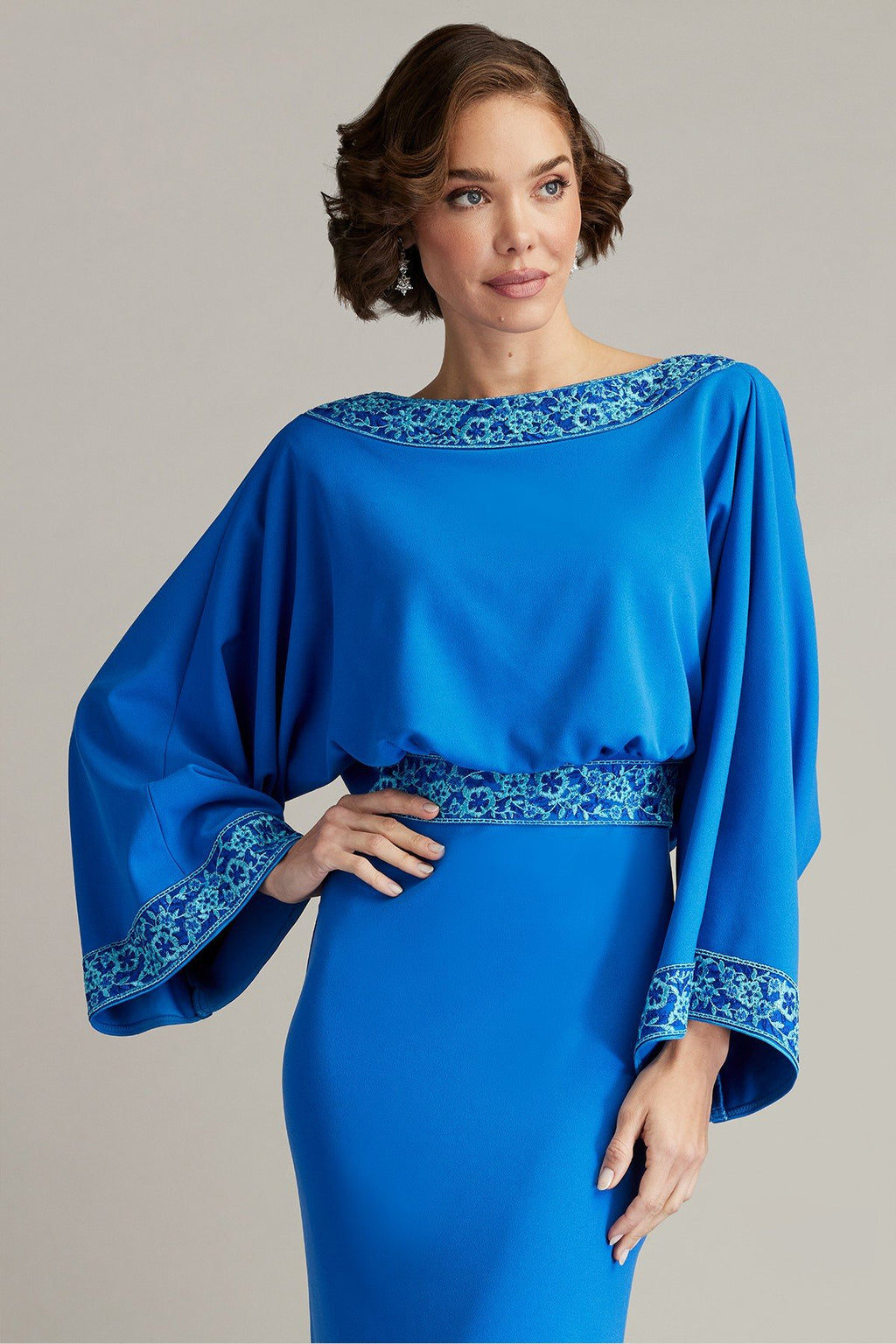 Moline Cowl Back Gown