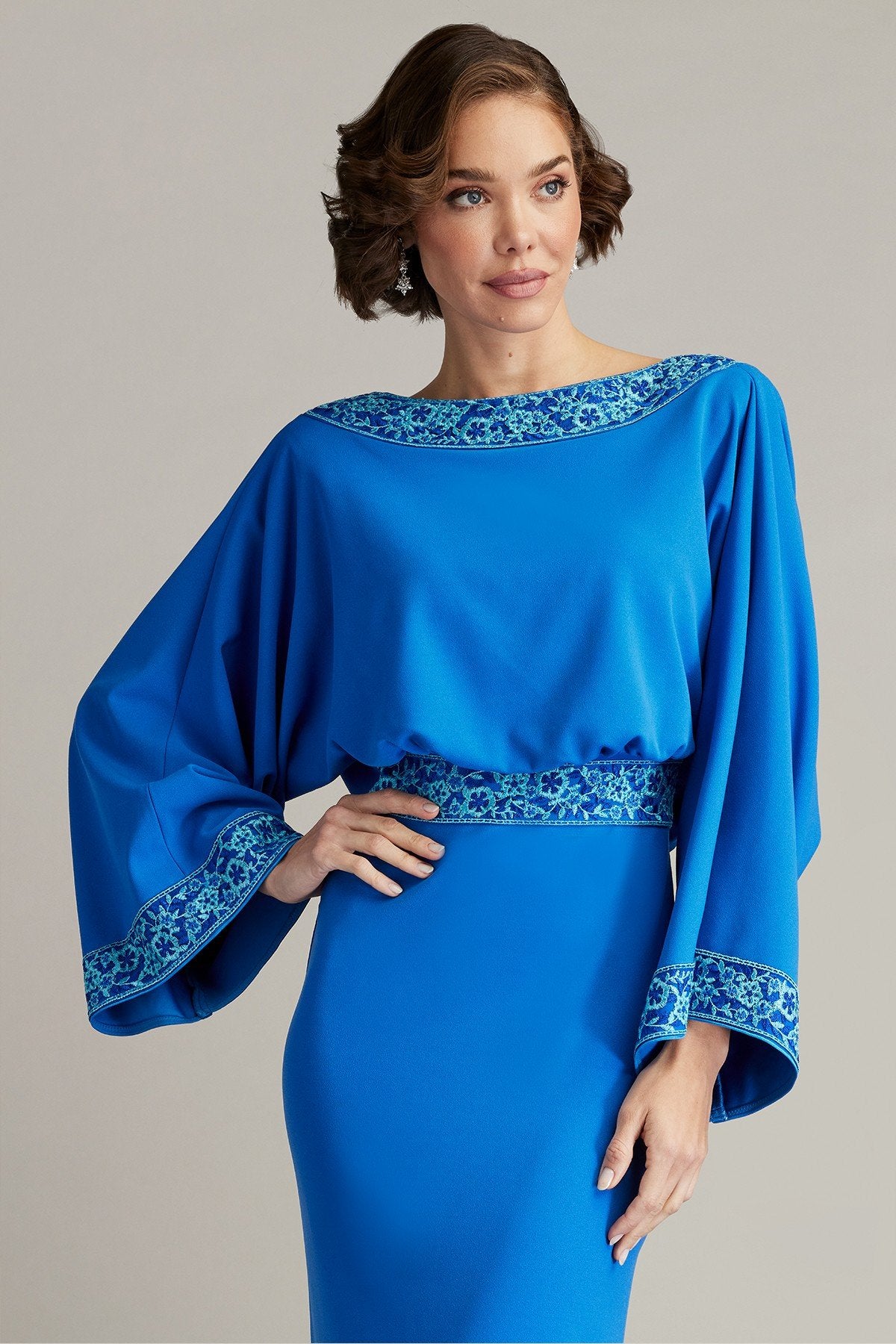 Moline Cowl Back Gown