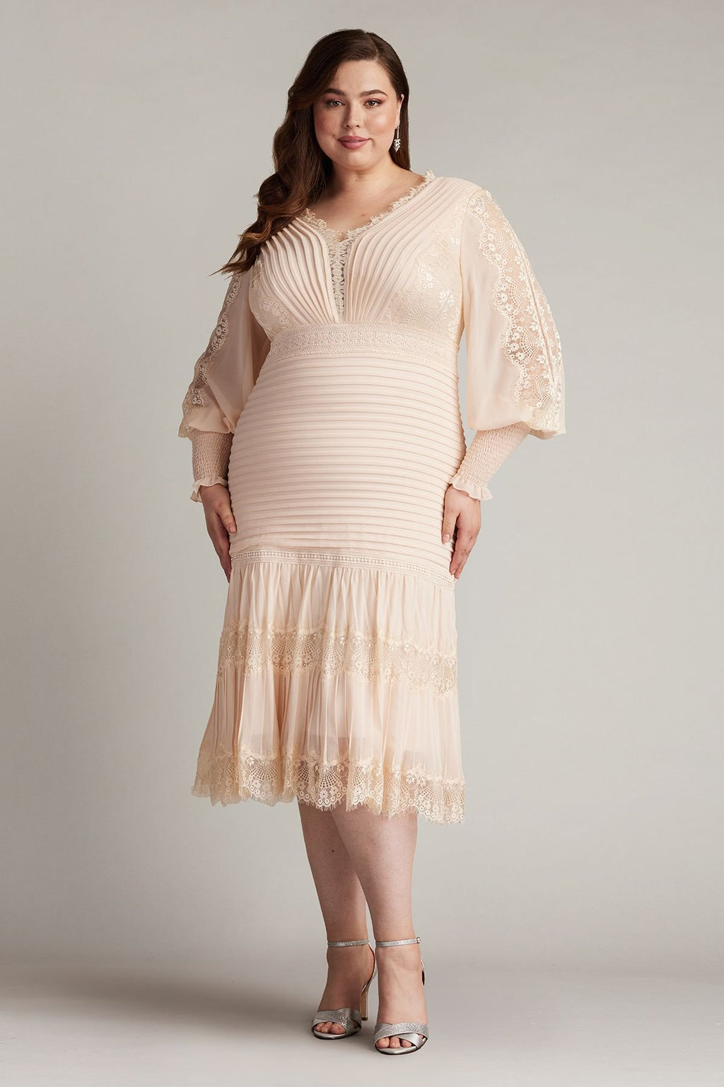 Nyssa Bishop Sleeeve Dress - PLUS SIZE