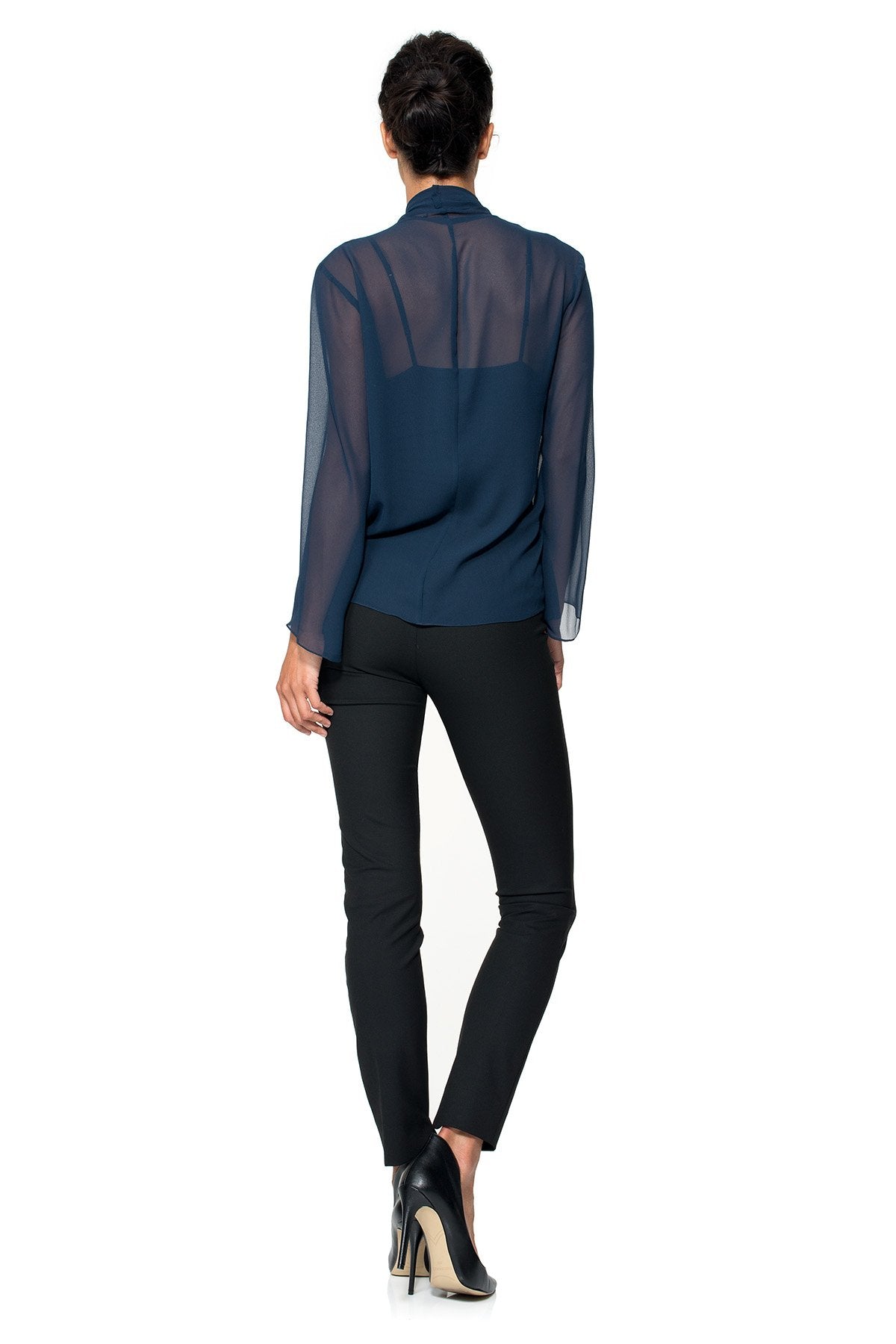Tadashi Shoji - Georgette Tie-Front Evening Wrap