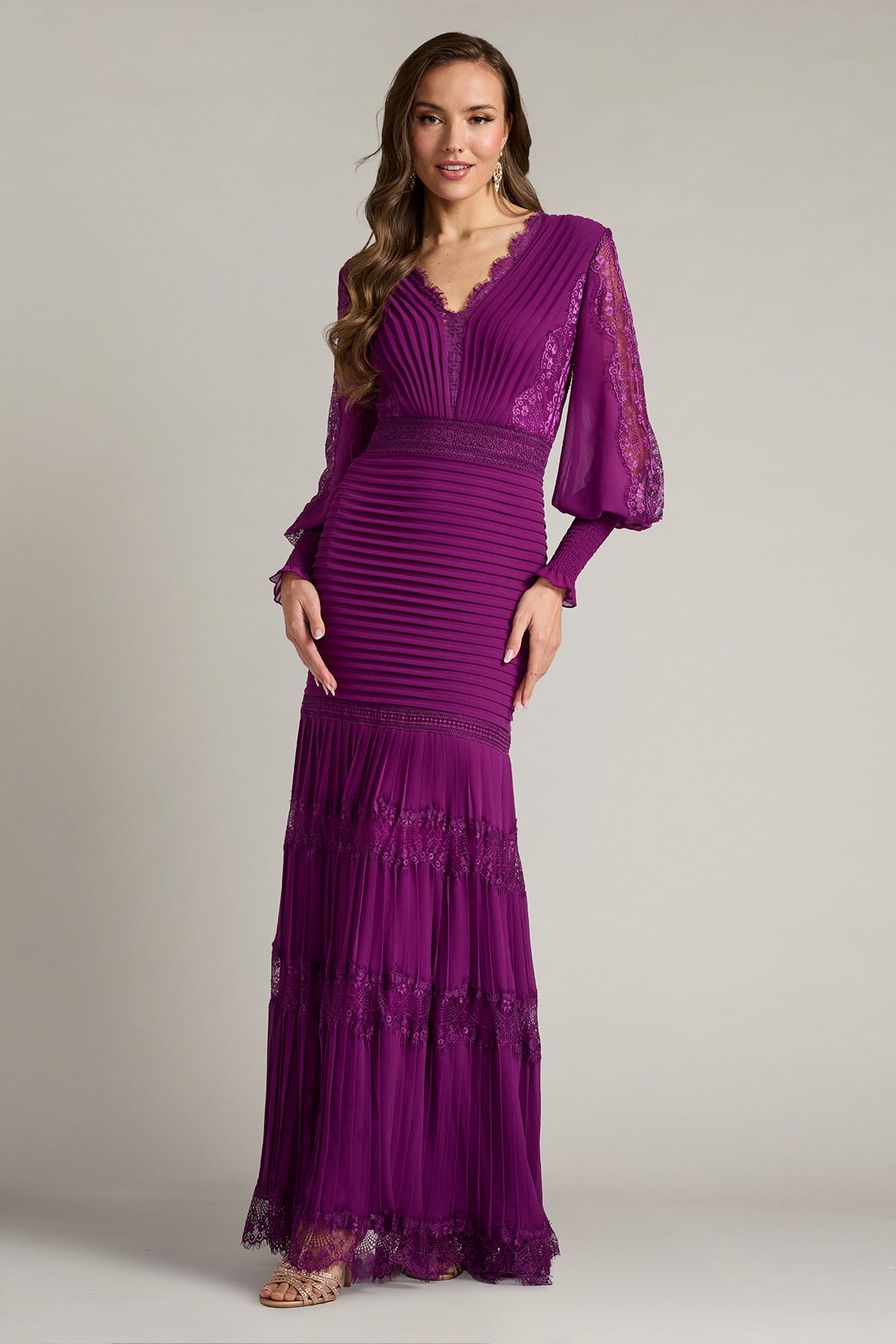 Nyssa Bishop Sleeve Gown