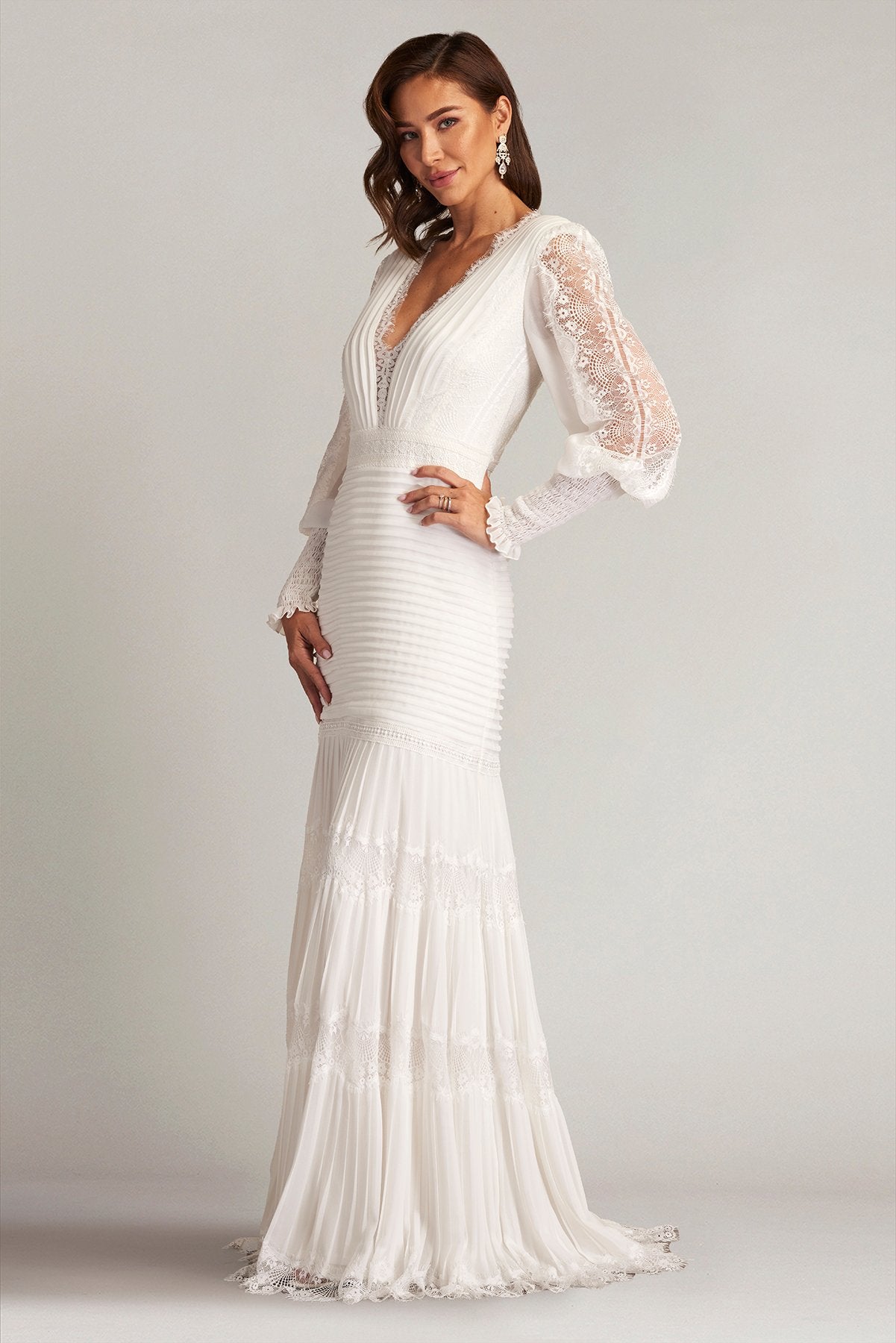 Nyssa Bishop Sleeve Gown