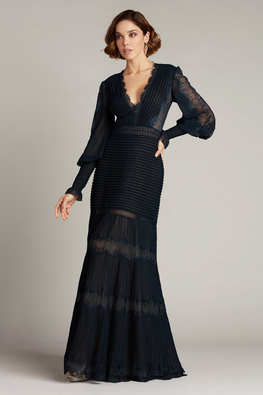 Nyssa Bishop Sleeve Gown