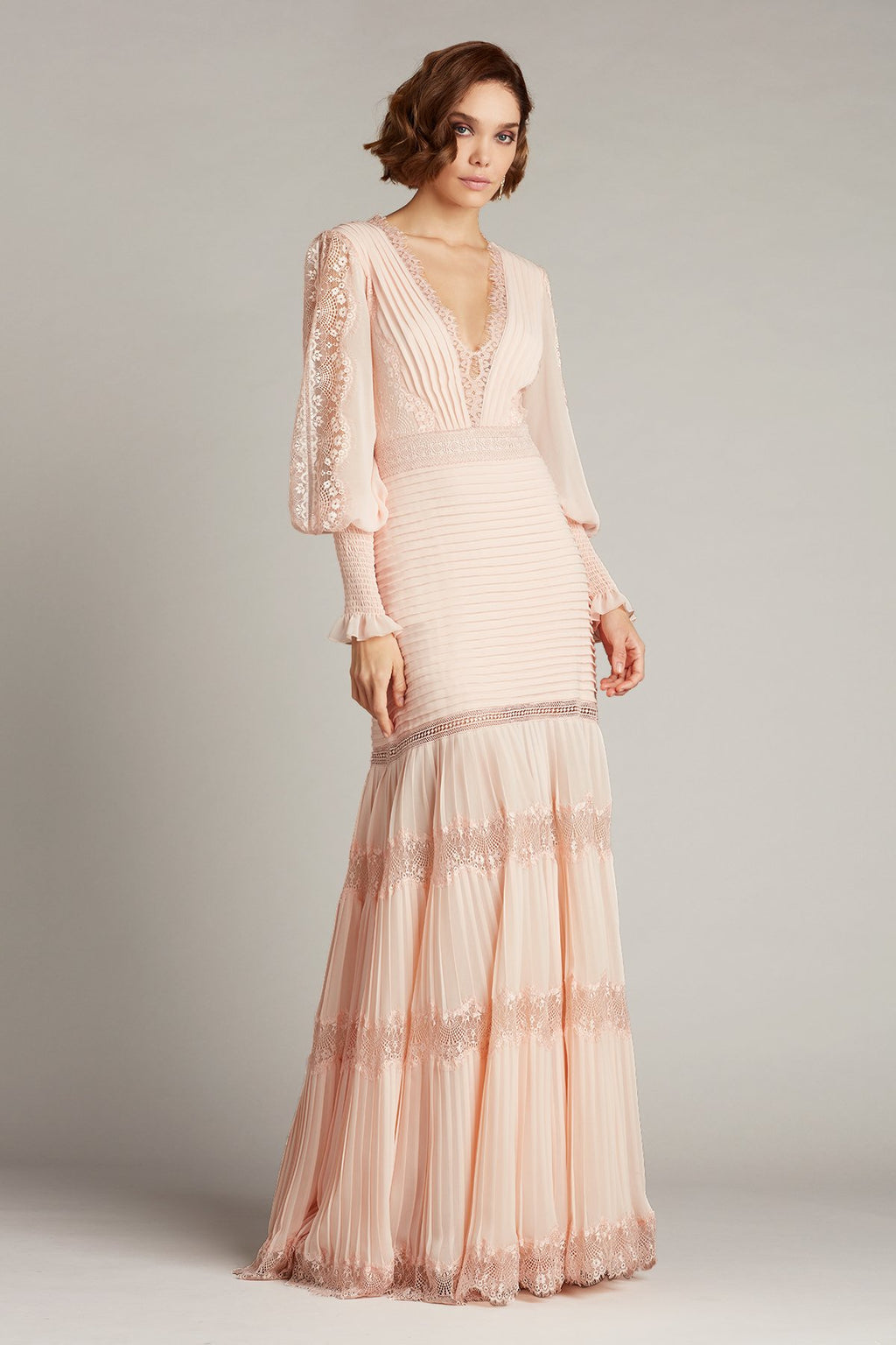 Nyssa Bishop Sleeve Gown