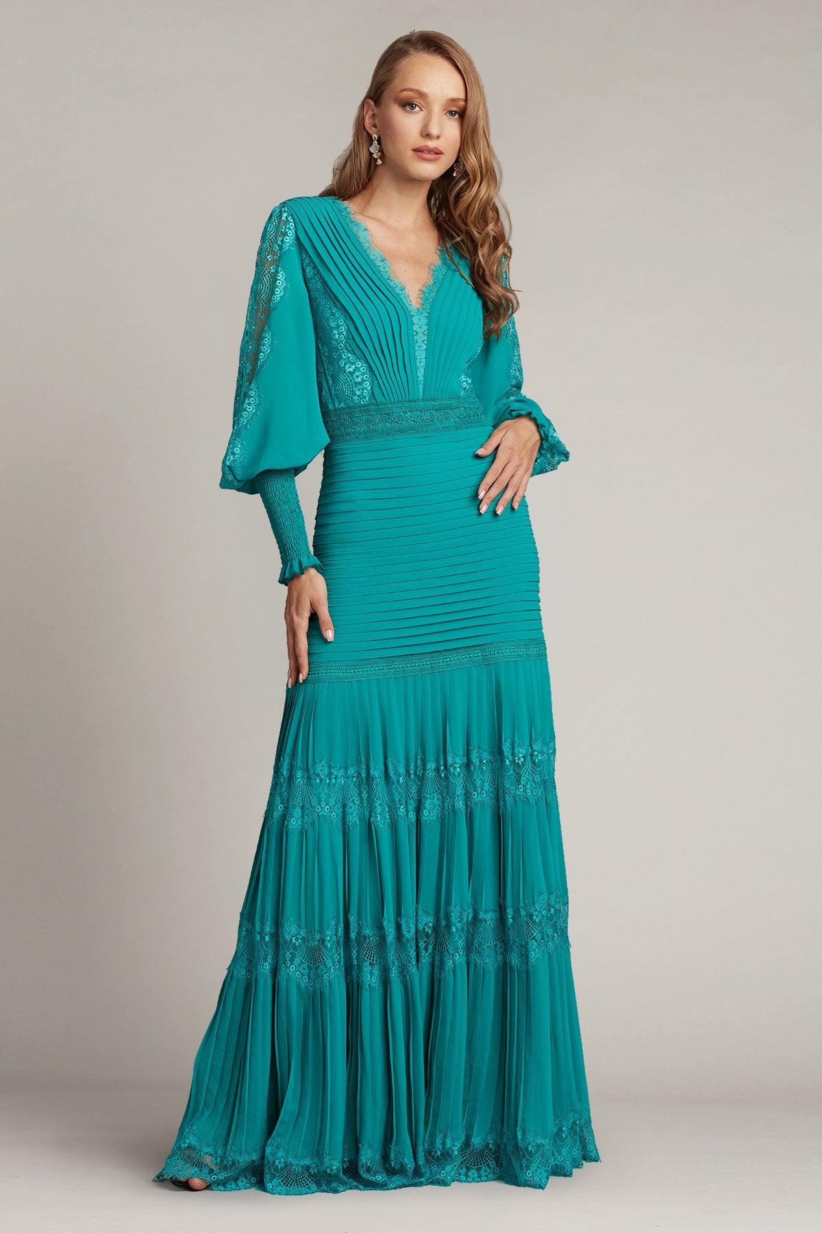 Nyssa Bishop Sleeve Gown