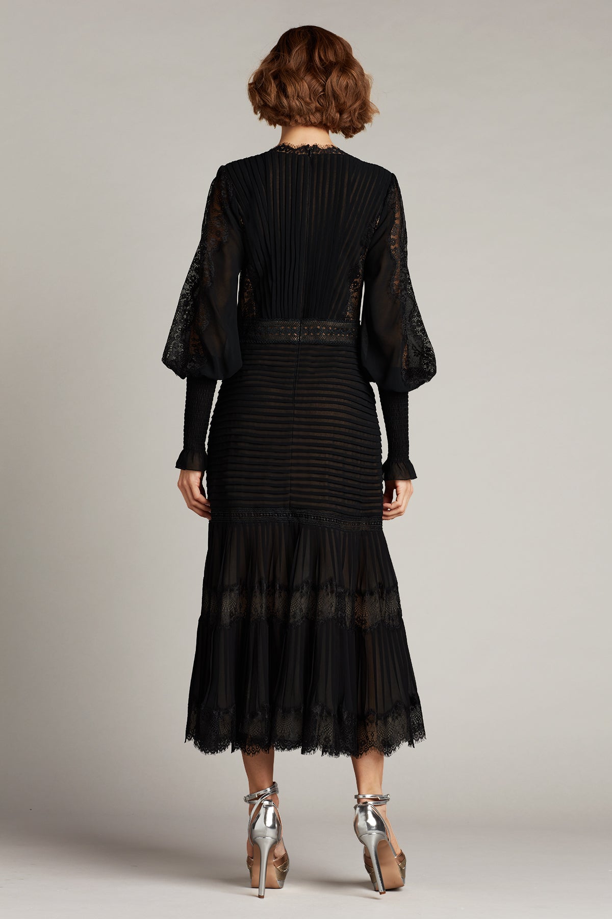 Nyssa Bishop Sleeve Dress – Tadashi Shoji Official Online Boutique
