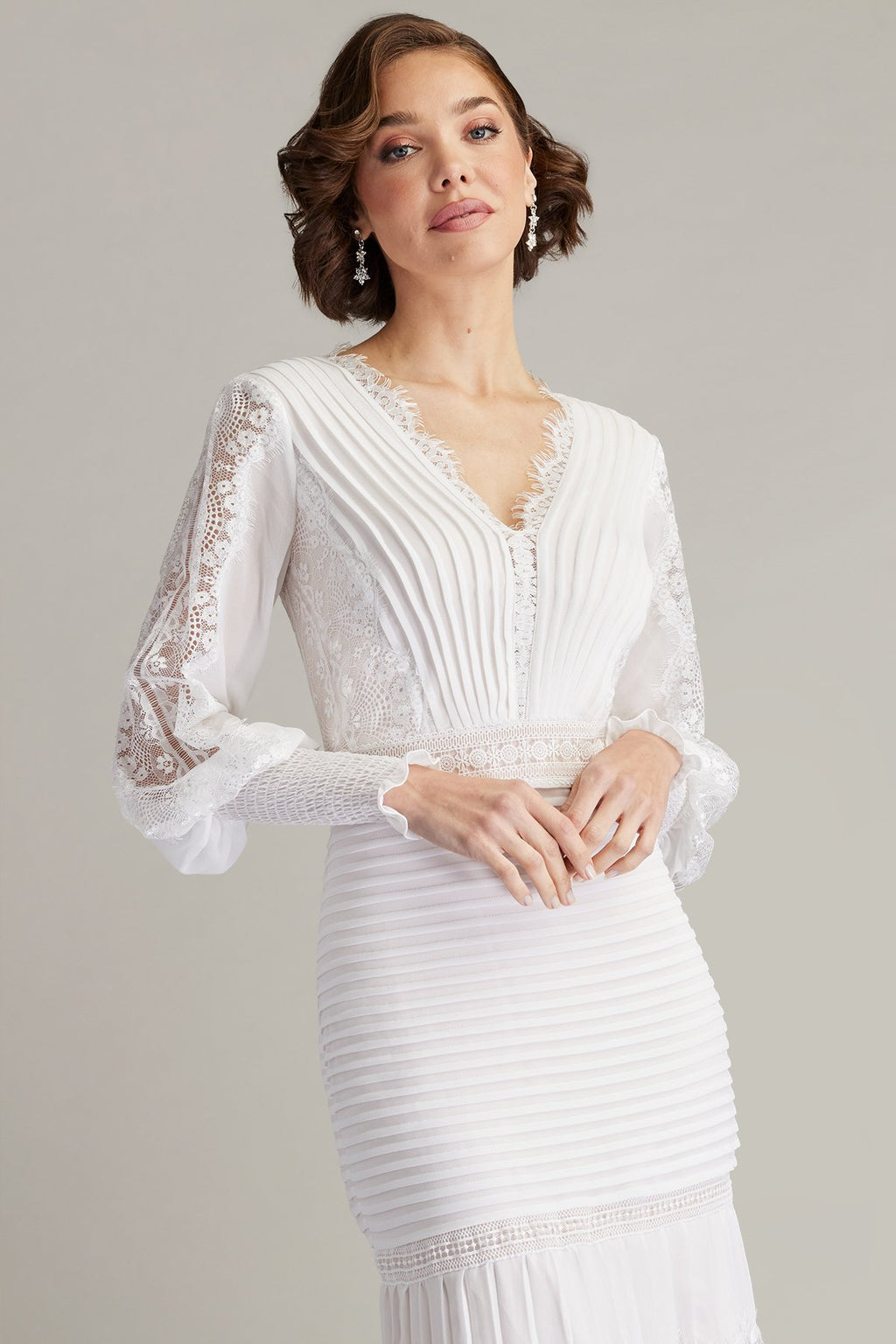 Nyssa Bishop Sleeve Dress