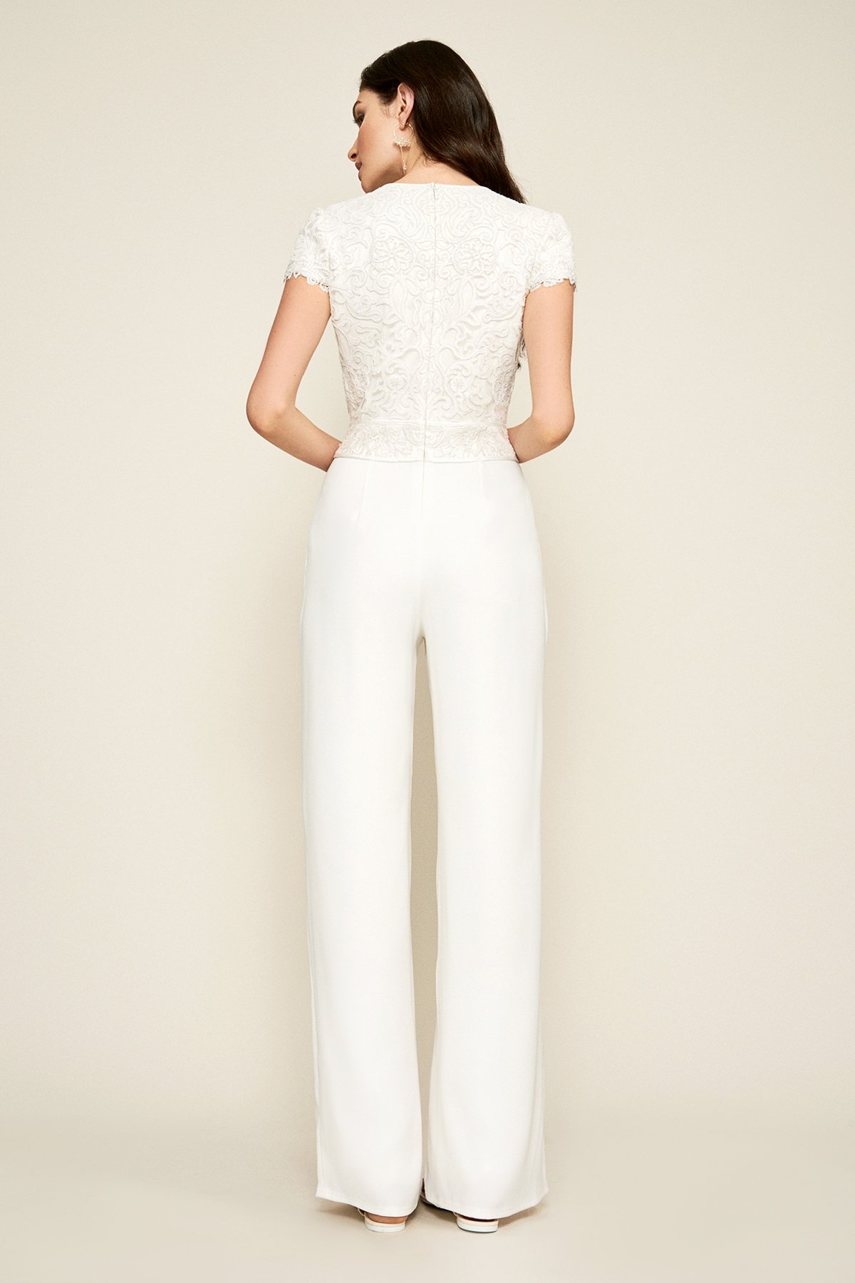 Tadashi shoji lace jumpsuit clearance