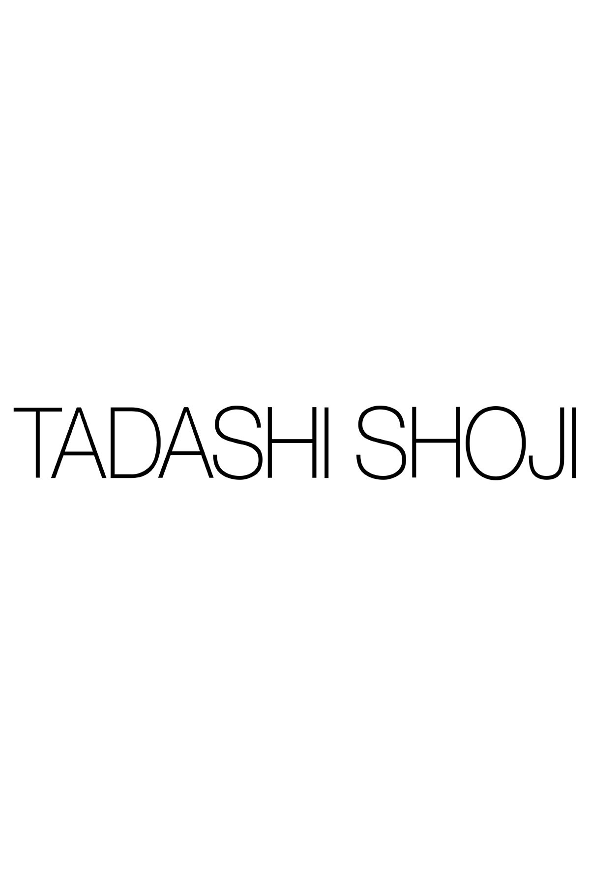 Tadashi shoji embroidered sequin illusion gown hot sale