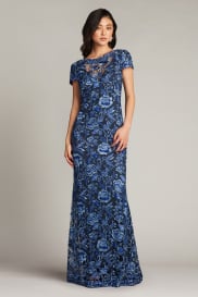 ロビ 【Ordinary Joy】Tailered Long OP Lonnie Embroidered Tulle Gown