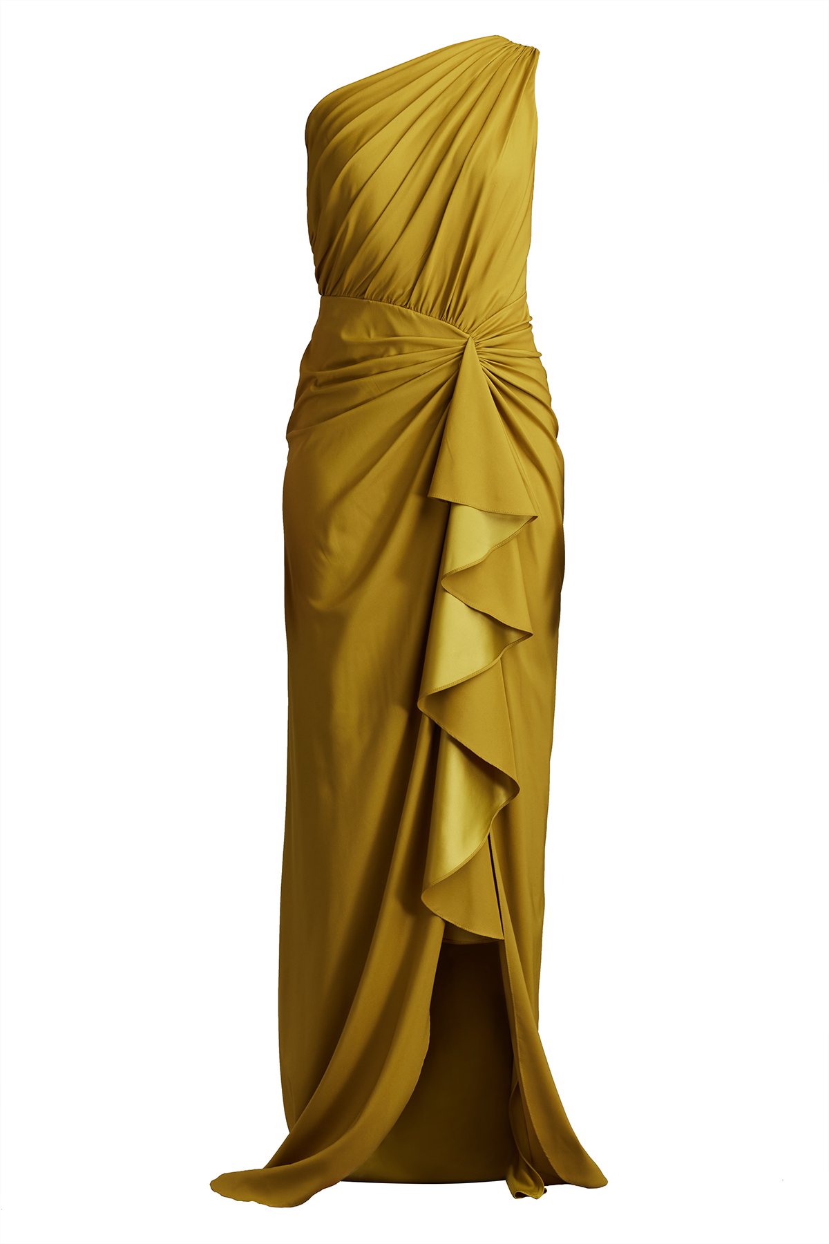 Lena Waterfall Drape Gown | Tadashi Shoji