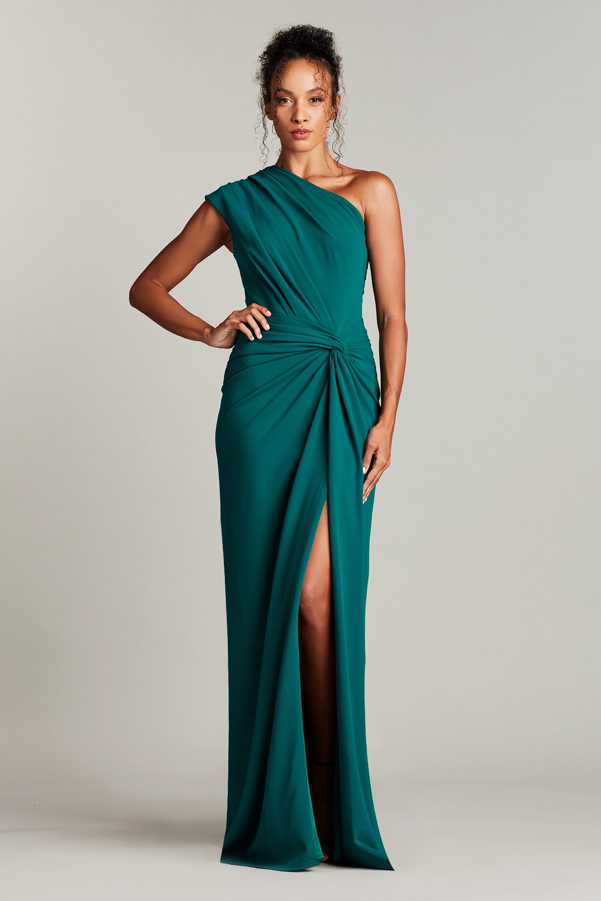 Erhi One-Shoulder Gown | Tadashi Shoji