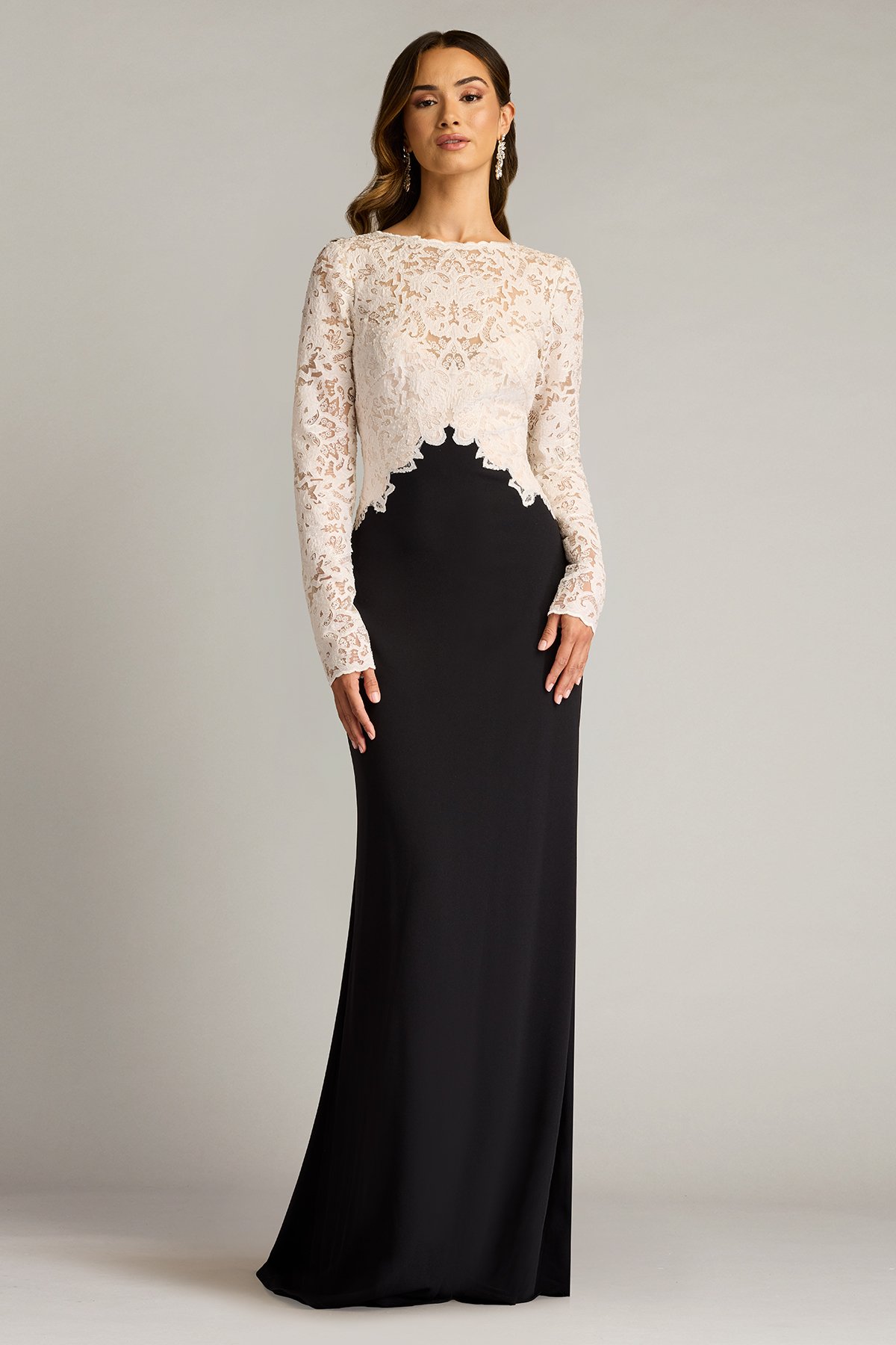 Lafayette Embroidered Bodice Gown | Tadashi Shoji