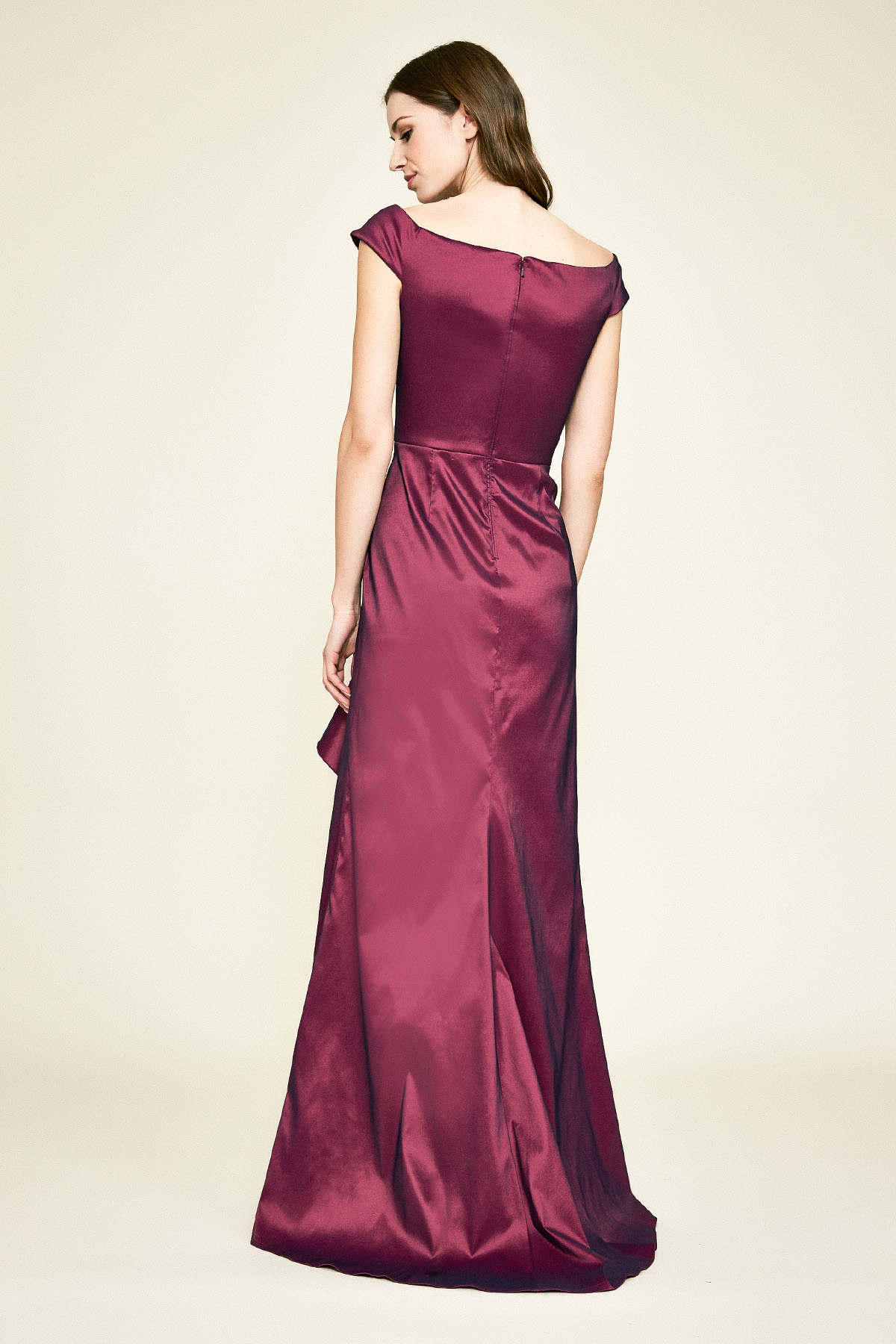 Valery Off-The-Shoulder Taffeta Gown | SHO