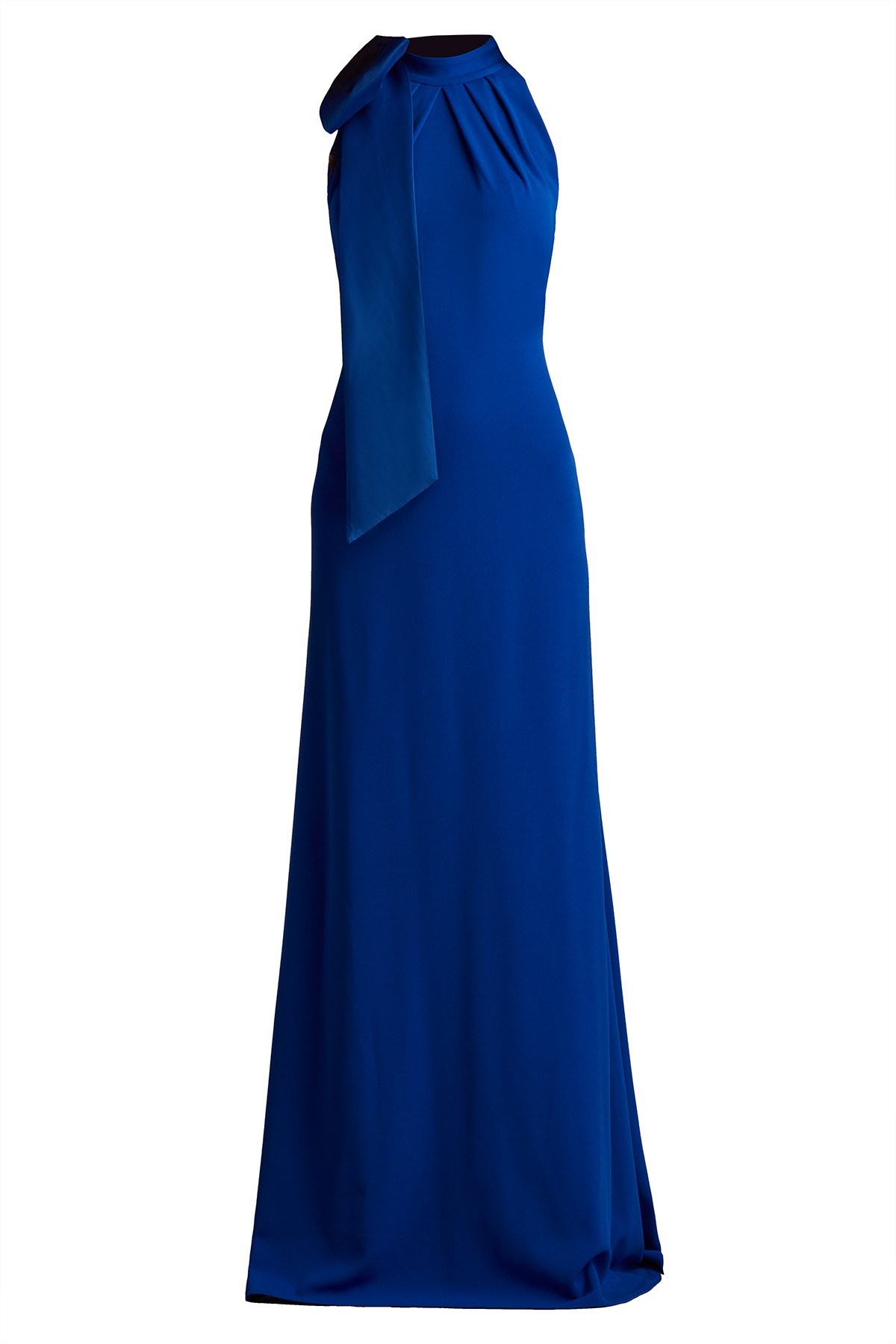 新作Tadashi shoji パーティードレス Sims Taffeta リボン Sims Taffeta Shoulder Bow Halter Gown Black | Tadashi Shoji