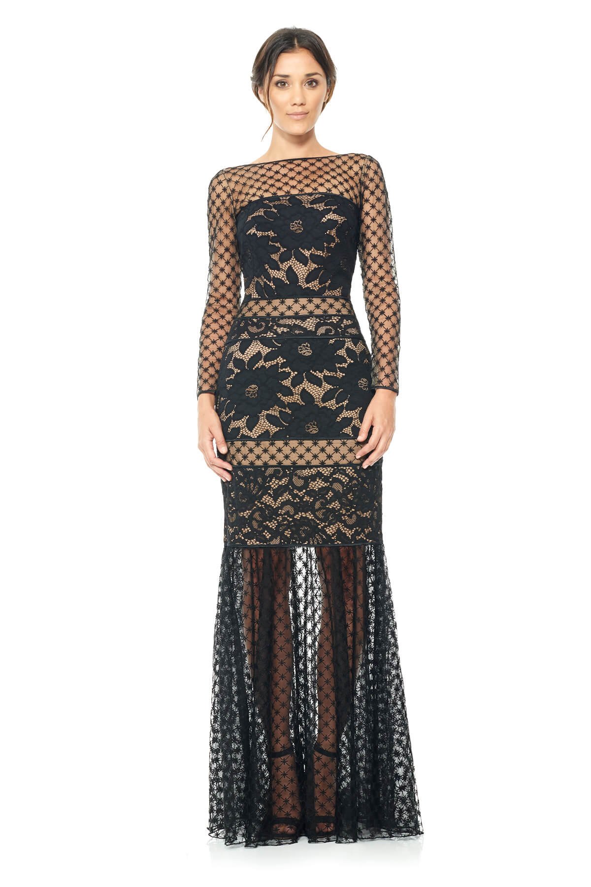 8306. 【極美品】TADASHI SHOJI シルク100% ロングドレス 8306. 【極美品】TADASHI SHOJI シルク100% ロングドレス