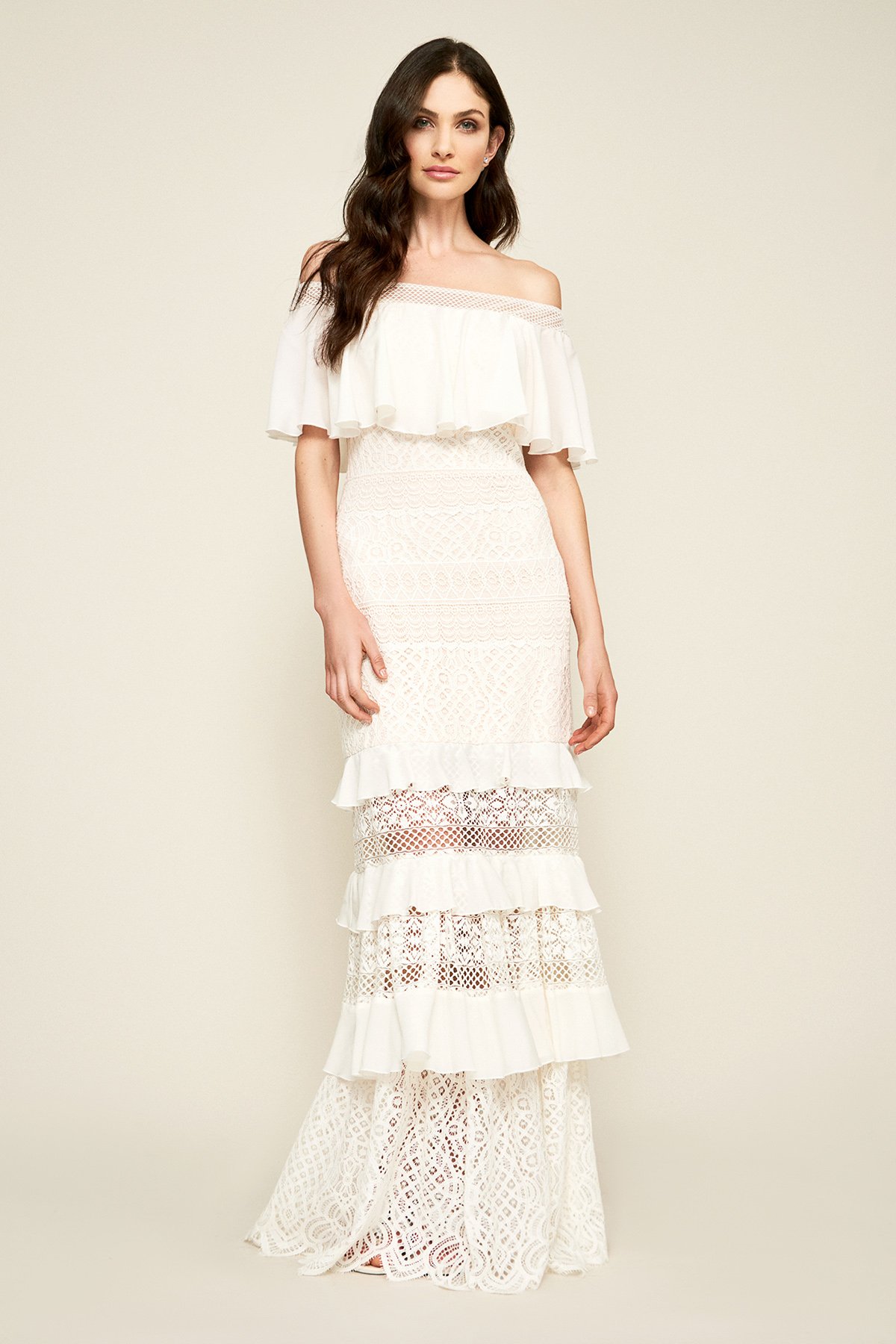 ワンピース ameri MEDI REBECCA OFFSHOULDER DRESS MEDI REBECCA OFF SHOULDER DRESS