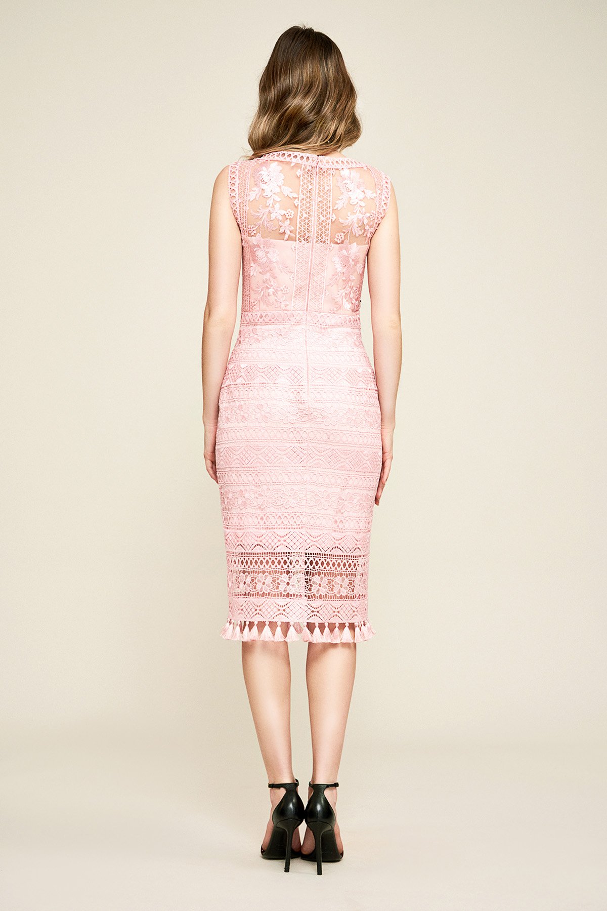 Tadashi Shoji - Moanna Lace Embroidered Dress