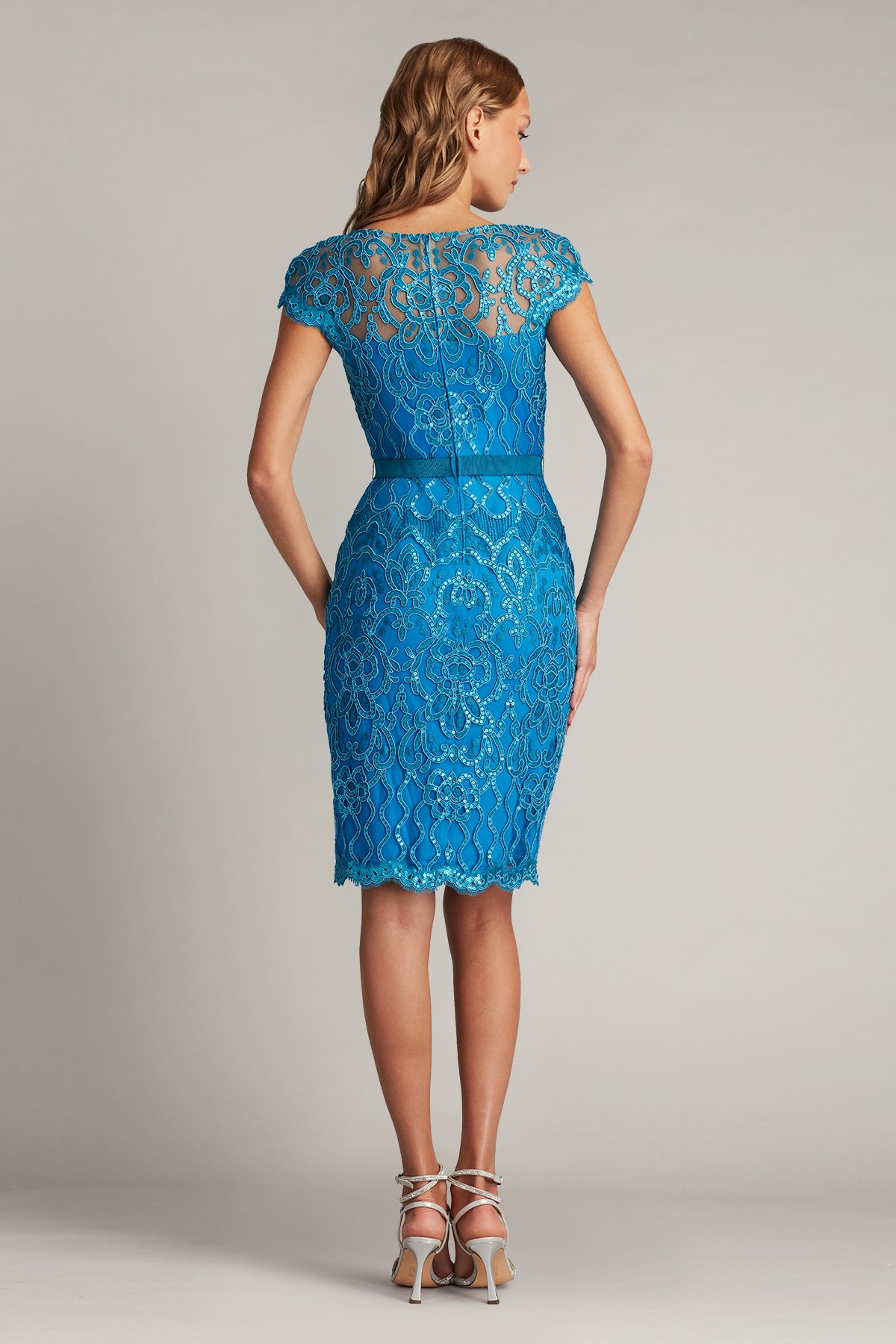 Miranda Sequin Embroidered Dress