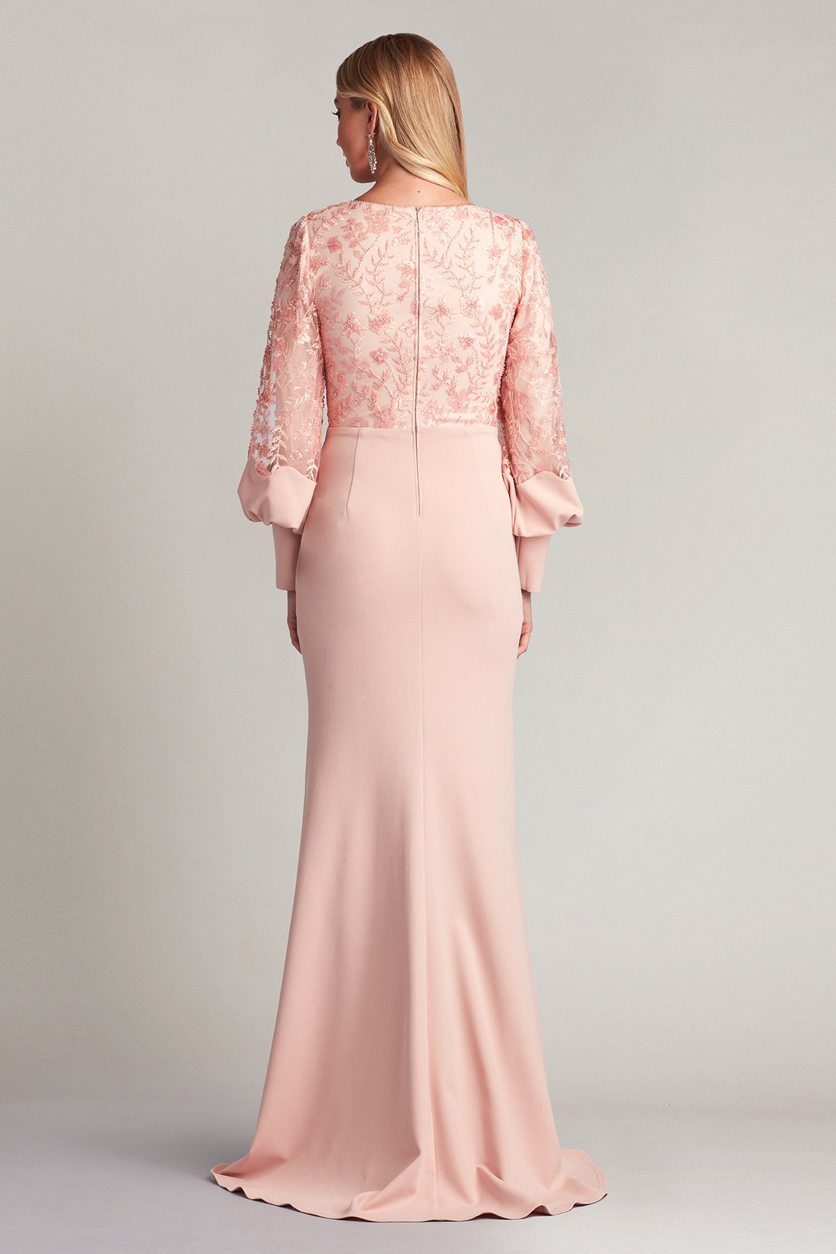 Portia Embroidered Bodice Gown Tadashi Shoji