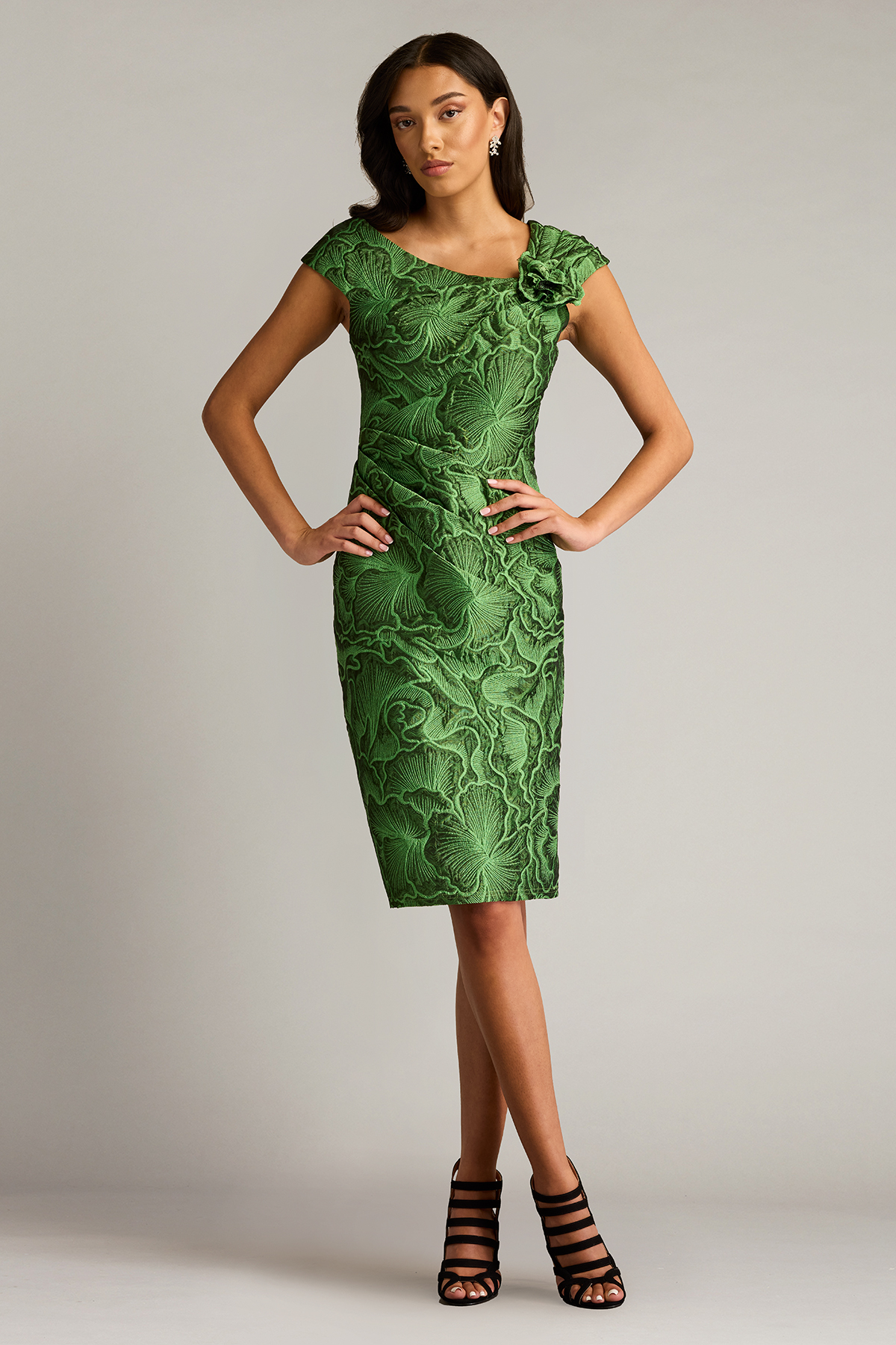 Regent Floral Jacquard Dress | Tadashi Shoji Regent Floral Jacquard Dress | Tadashi Shoji