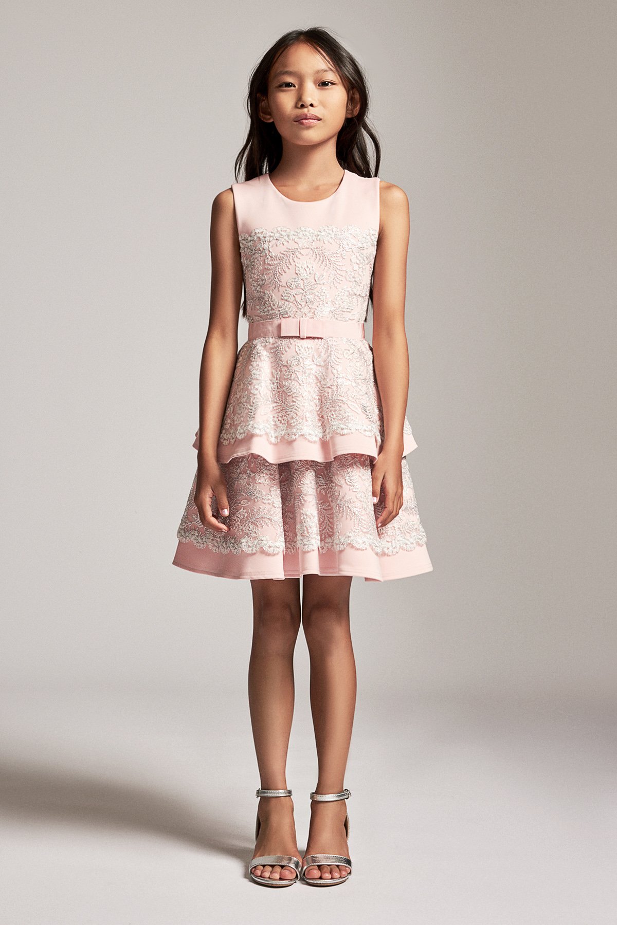 Tadashi Shoji Kids - Amaranth Dress