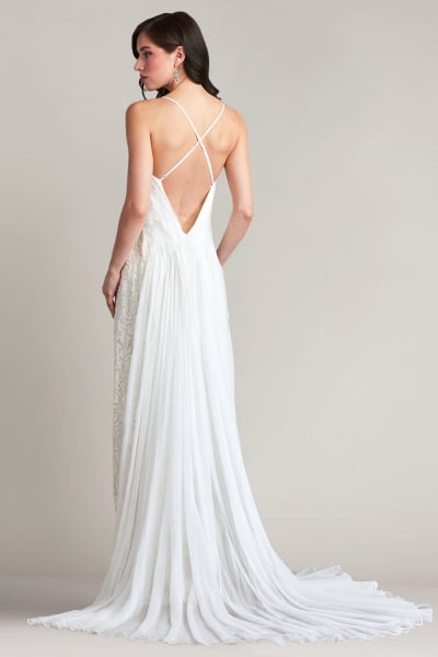 Miramar Cross Back Lace Gown