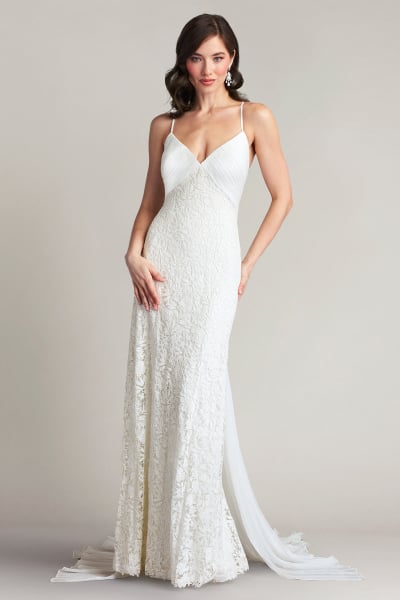 Miramar Cross Back Lace Gown