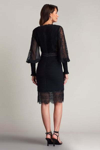 Tadashi shoji black dress sale