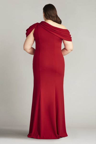 Copley Shoulder Drape Gown - PLUS SIZE