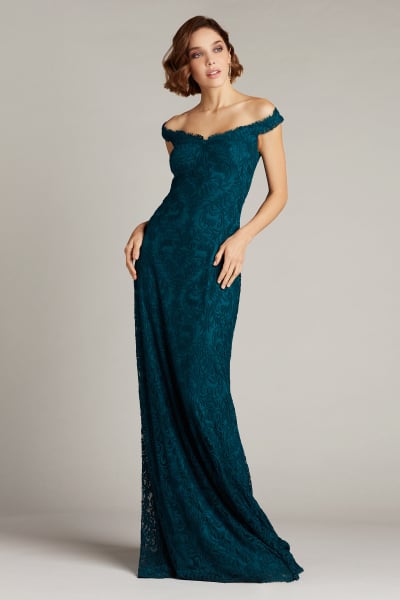 Newlyn Embroidered Tulle Gown