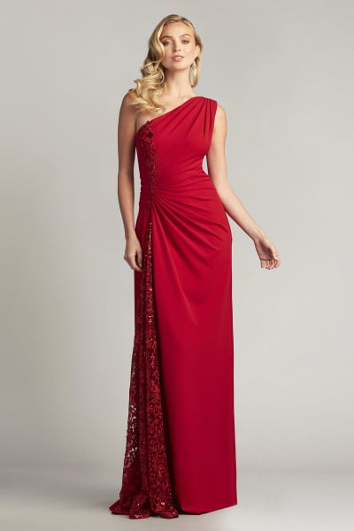 Tomie One-Shoulder Gown