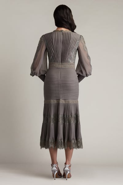 Formal Tea Length Dresses for Cocktail Parties | Tadashi Shoji