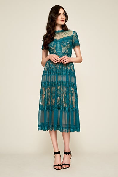 Camilla Tea-Length Dress