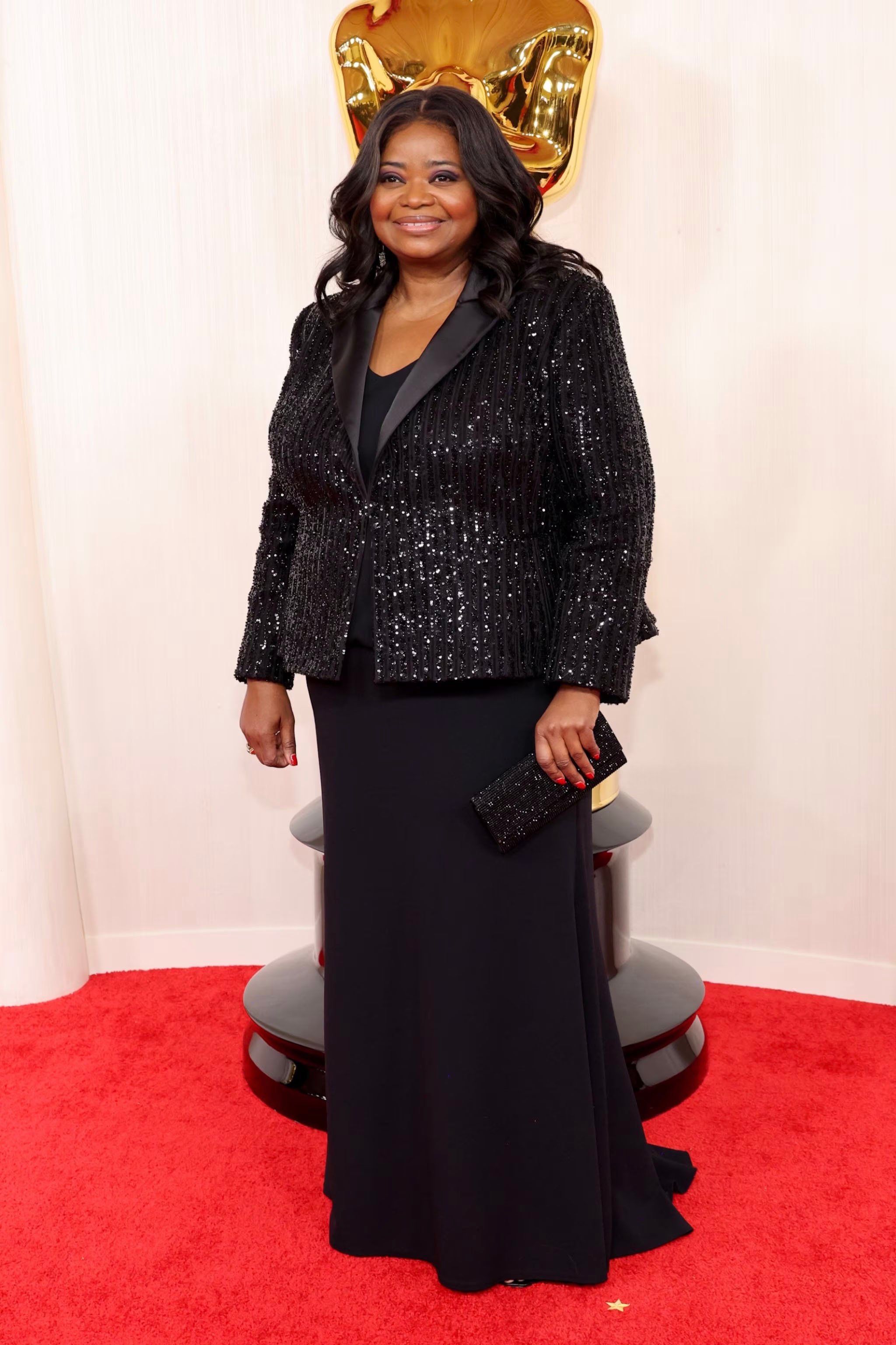 Octavia Spencer Wears Tadashi Shoji to the 96th Academy Awards